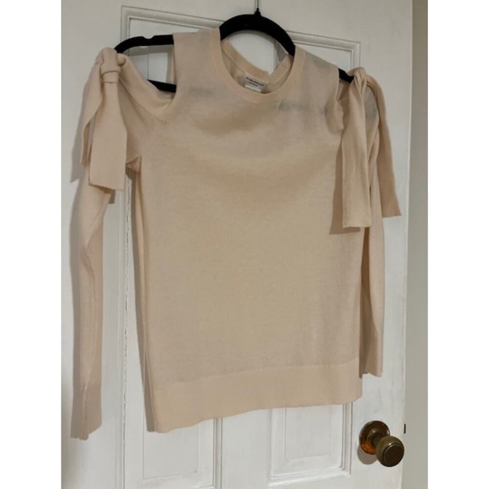 Club Monaco Cashmere Cream Sweater Small - Picture 2 of 6